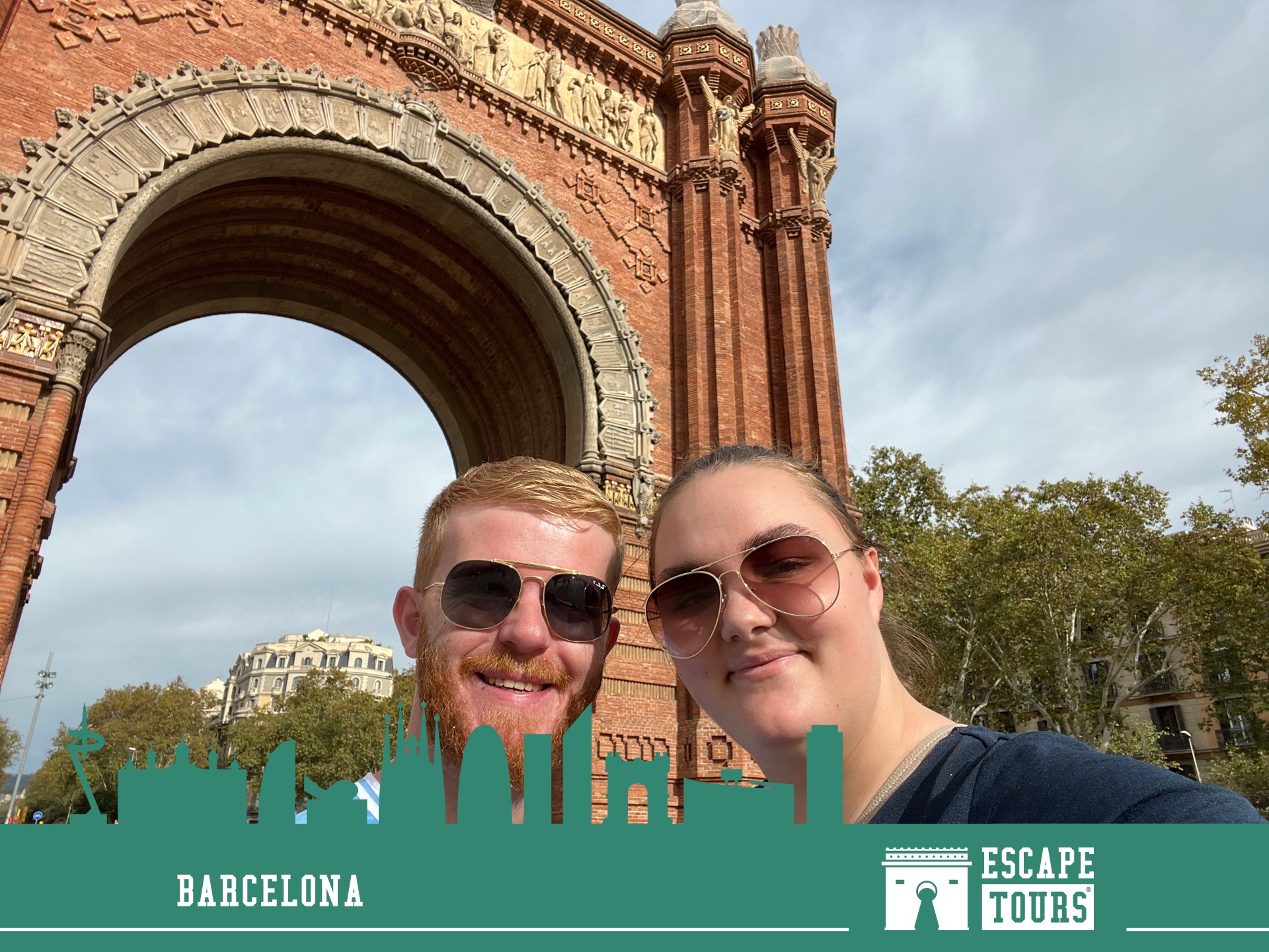 Bassie und Adriaan in Barcelona